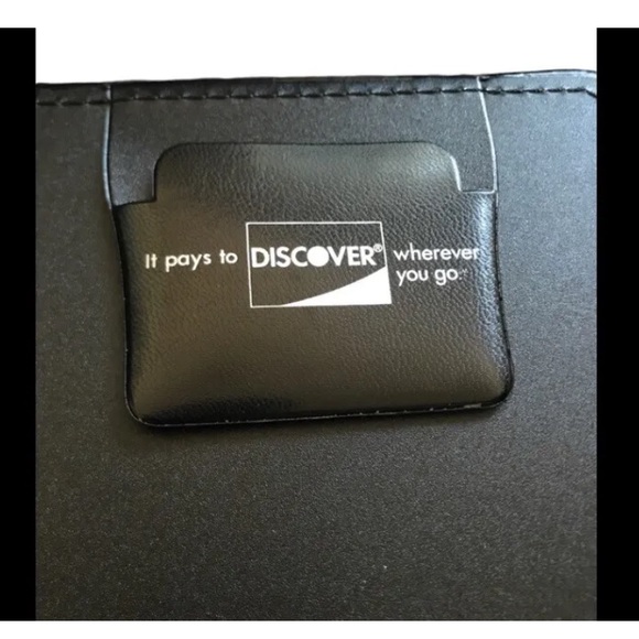 25 DISCOVER Double Panel Folding Check Presenter Restaurant Server Bill Book - Picture 4 of 8